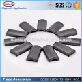 Raw magnetic Material Ferrite Magnet with Customized Size